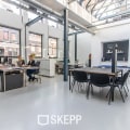 What is the average size of coworking space?