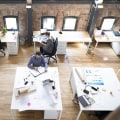 What is meant by co working spaces?