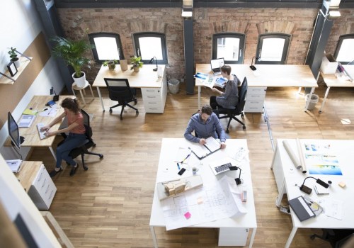 What is meant by co working spaces?